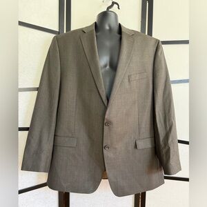 Lauren Ralph Lauren Men’s Wool Blazer 48L Long Classic Two Button ~ Brown